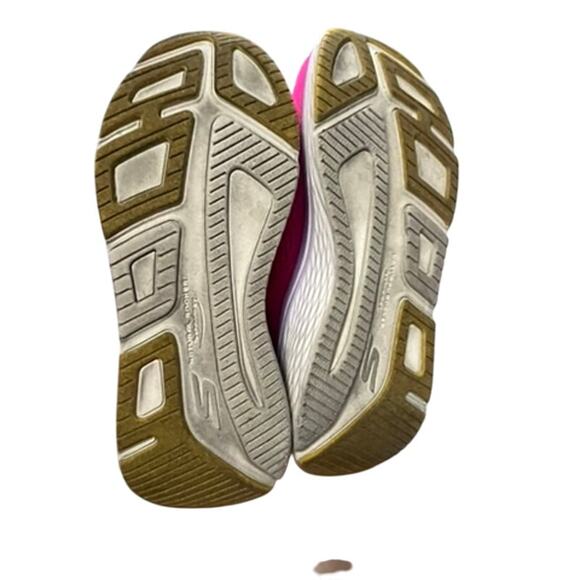 PINK Raspberry Sketchers Go RunMax cushion Elite 2.0 Slip on running shoes sz 10 - Picture 8 of 8